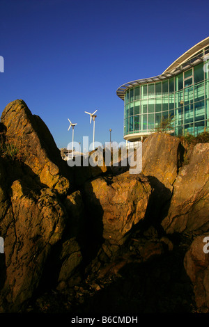 Il National Marine Aquarium del Barbican a Plymouth, Devon. Foto Stock