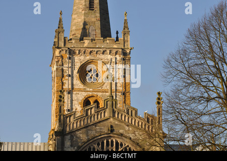 Chiesa della Santa Trinità, Stratford-upon-Avon, Warwickshire, Inghilterra, Regno Unito Foto Stock