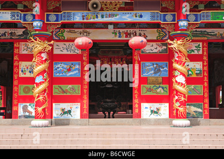 Borneo, Pagoda Ling San Tuaran, Sabah Foto Stock