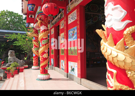 Borneo, Pagoda Ling San Tuaran, Sabah Foto Stock