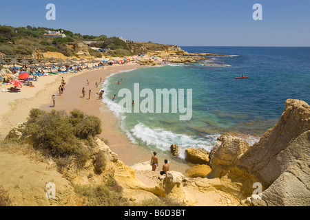 Algarve, Praia de Lourenco manuale, Lourenço tra albufeira Praia da Galé Foto Stock