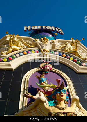 Strip di Las Vegas Casino' Harrah's Foto Stock
