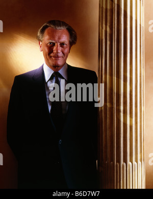Michael Heseltine, politico conservatore a casa Foto Stock