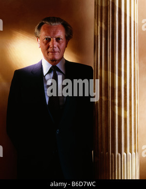 Michael Heseltine, politico conservatore a casa Foto Stock