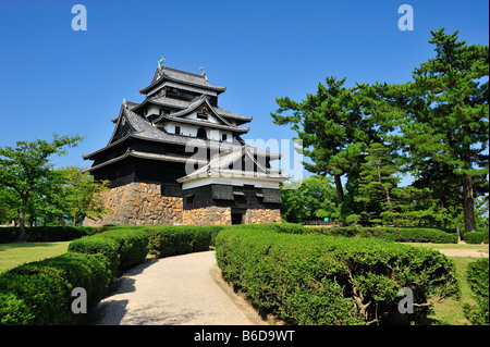 Matsue Castello, Matsue City, prefettura di Shimane, Honshu, Giappone Foto Stock