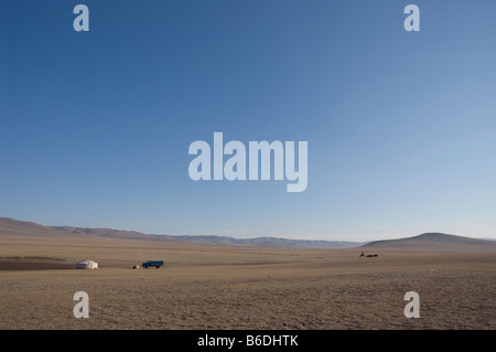 Mongolia La Vita nelle steppe 2007 Foto Stock