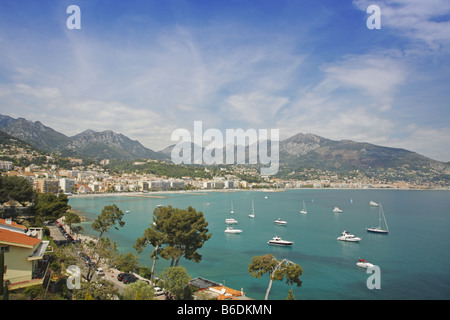 Mentone, Provence-Alpes-Côte d'Azur regione nel sud della Francia Foto Stock