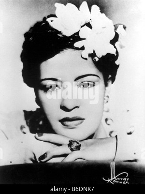 BILLIE HOLIDAY US cantante jazz 1915 per 1959 Foto Stock