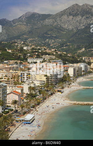 Mentone, Provence-Alpes-Côte d'Azur regione nel sud della Francia Foto Stock