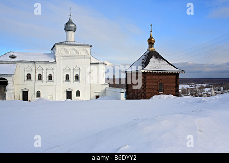 Architettura della chiesa, San Nicola monastero, Gorohovets, Vladimir regione, Russia Foto Stock