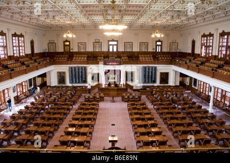 Texas Casa di rappresentanti in Campidoglio di Austin Foto Stock