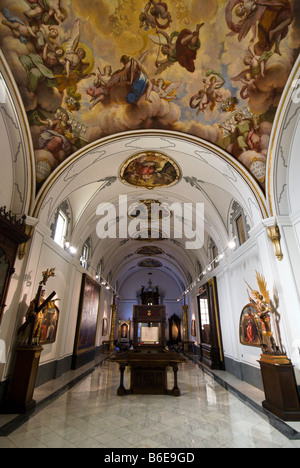 All'interno della storia municipale Museo Histórico Municipal in Valencia Town Hall Spagna Foto Stock