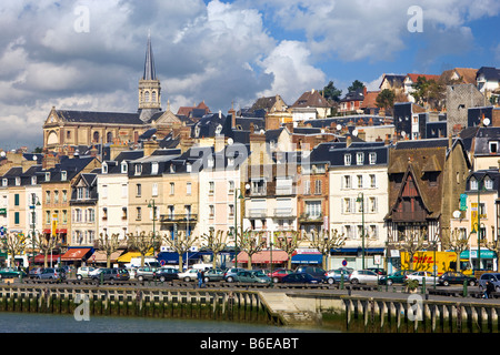 Trouville, Calvados, Normandia, Francia Foto Stock