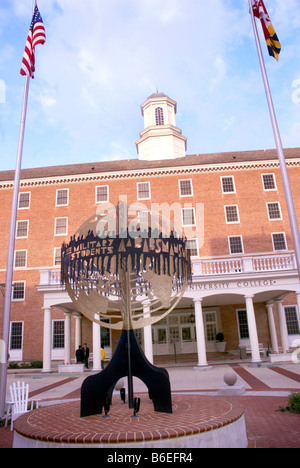 Il Marriott Inn and Conference Center presso la University of Maryland in College Park, Maryland Foto Stock
