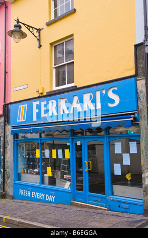 Chiuso uscita Ferraris bakery shop in Pontypool Lancaster South Wales UK la società è attualmente in liquidazione Foto Stock