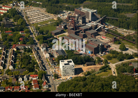 Fotografia aerea, Zollverein XII, Design-School, il Patrimonio Culturale Mondiale, Essen-Katernberg, la zona della Ruhr, Renania settentrionale-Vestfalia, Ge Foto Stock