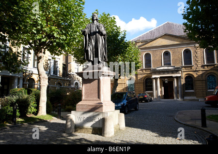 Wesley's Chapel e missione Leysian, Londra Foto Stock