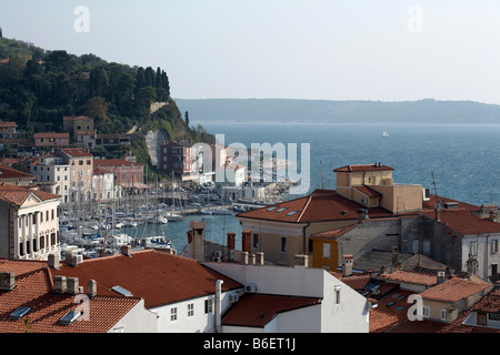 Pirano, Adriatico, Istria, Slovenia, Europa Foto Stock