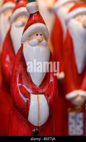 Le motivazioni da un mercatino di Natale in una città tedesca Foto Stock