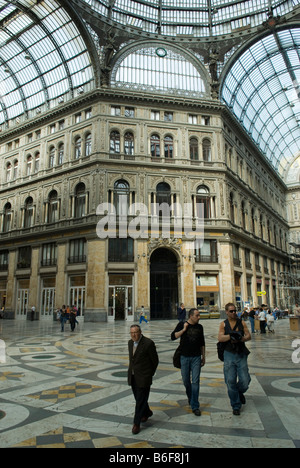 Galleria Umberto I di Napoli, la Calabria, Italia, Europa Foto Stock