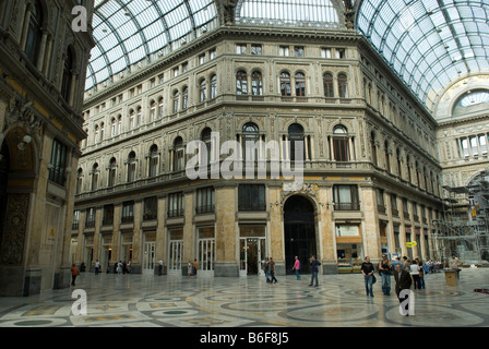 Galleria Umberto I di Napoli, la Calabria, Italia, Europa Foto Stock