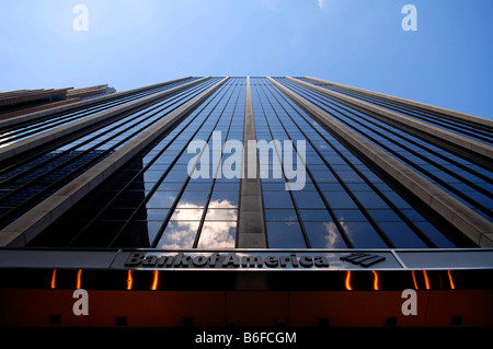 Bank of America alto grattacielo a New York City, NY, STATI UNITI D'AMERICA Foto Stock