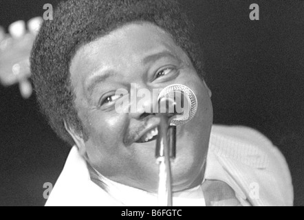 Fats Domino concerto jazz Eutiner Giorni, il 23 luglio 1980 in Germania, Europa Foto Stock