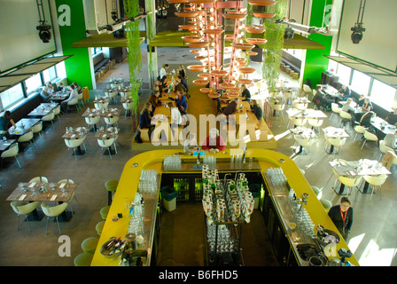 Interno del Club 11, bar, ristorante e discoteca, Amsterdam, Paesi Bassi Foto Stock