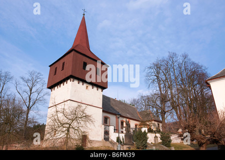 Tutti i Santi nella chiesa Hronov, Nachod distretto, Boemia orientale, Repubblica Ceca, Europa Foto Stock