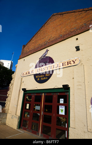 Il Lark Distillery, Whisky Bar e vendite, Hobart, Tasmania, Australia Foto Stock