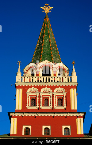 La torre della risurrezione porta a Mosca, Russia Foto Stock