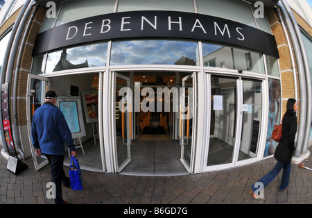 Negozio Debenhams, REGNO UNITO Foto Stock