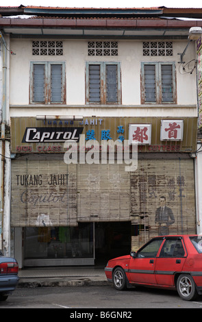 Pre-guerra case, Seremban, Malaysia Foto Stock