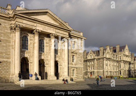 Cappella e laurearsi Memorial Building Trinity College Dublin Foto Stock