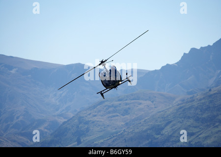 Vintage Bell 47 elicottero Warbirds over Wanaka Wanaka Airshow Isola del Sud della Nuova Zelanda Foto Stock
