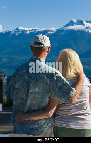 Giovane Mount Revelstoke "Parco Nazionale" " British Columbia " Canada Foto Stock