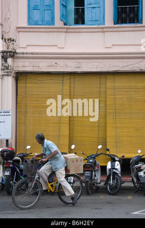 Pre-guerra case, Seremban, Malaysia Foto Stock