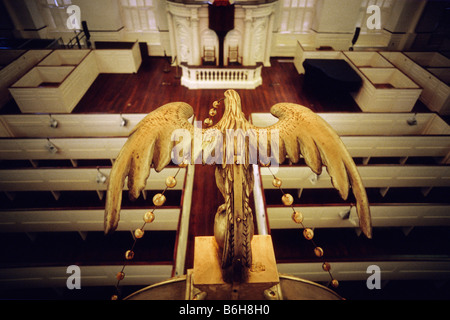 Boston USA interno della Old State House Foto Stock