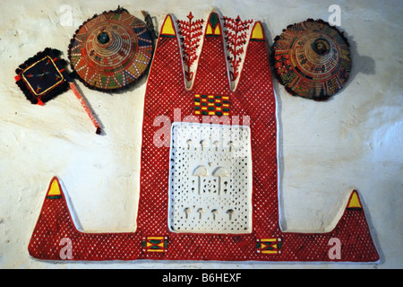Decorazione interna di Ghadames Foto Stock