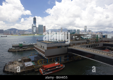 Hong Kong Macao Molo Traghetti di Hong Kong Foto Stock