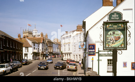 Regno Unito Inghilterra Abingdon Oxfordshire Bridge Street Foto Stock