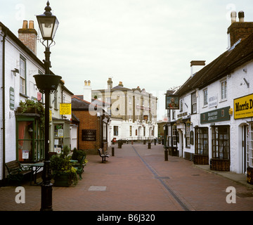 Regno Unito Inghilterra Hampshire Hythe High Street Foto Stock