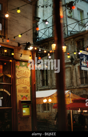Parigi Francia Bistrot Relais Odéon Boulevard St Germain St Germain des Prés sesto Arrondissement Foto Stock