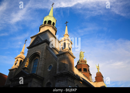 Notre Dame de Bon Secors Cappella Vecchia Montreal Canada Quebec Foto Stock