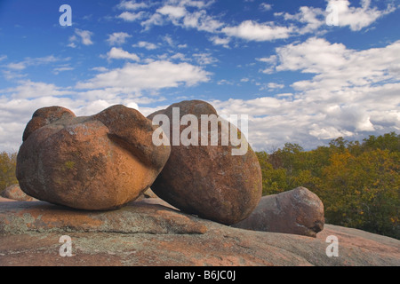 Elephant Rocks Parco dello Stato del Missouri Foto Stock