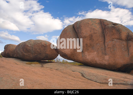 Elephant Rocks Parco dello Stato del Missouri Foto Stock