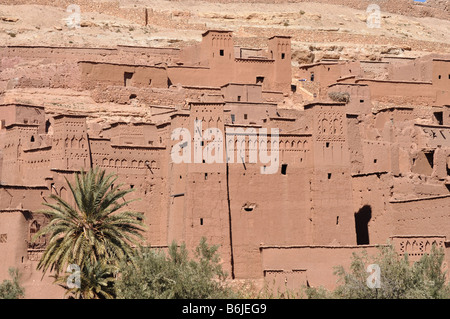Il Kasbah Ait Benhaddou, Marocco Foto Stock