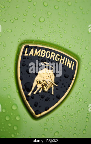 Logo sul lusso Lamborghini auto sportiva Foto Stock