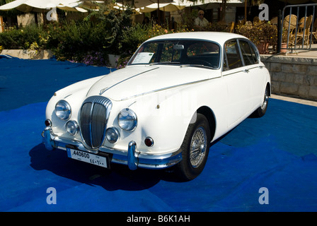 Auto d'epoca in Deir al Qamar Libano Medio Oriente Foto Stock