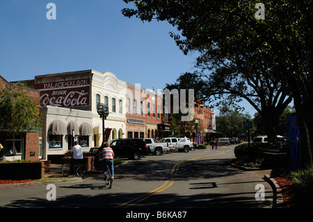 Centro citta' proprietà Fernandina Beach Amelia Island Florida USA Foto Stock